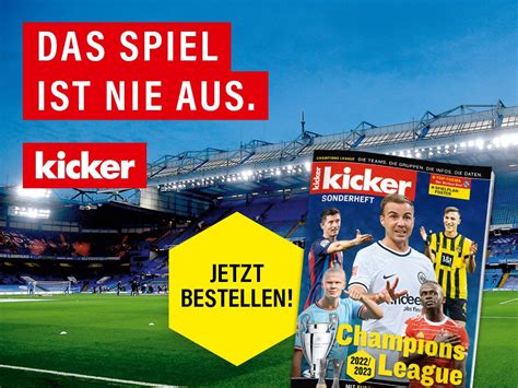 kicker live ticker champions league